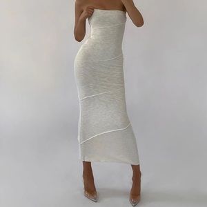 Princess Polly Oscar Midi Dress White